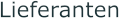 Lieferanten